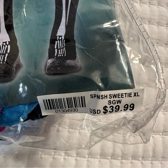 Kids Rainbow Sugar Skull Costume - Picture 10 of 12